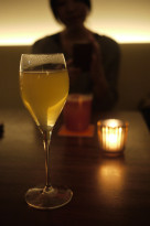 シトロンさんのトカチプメニューはなんとお酒！こちらは菜の花はちみつを使った「ホットハニー・レモネード」